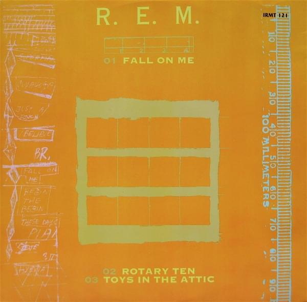 Album cover art for "Toys In The Attic" by R.E.M.