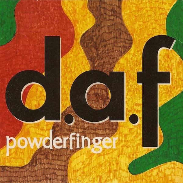 Album cover art for "D.A.F." by triple j