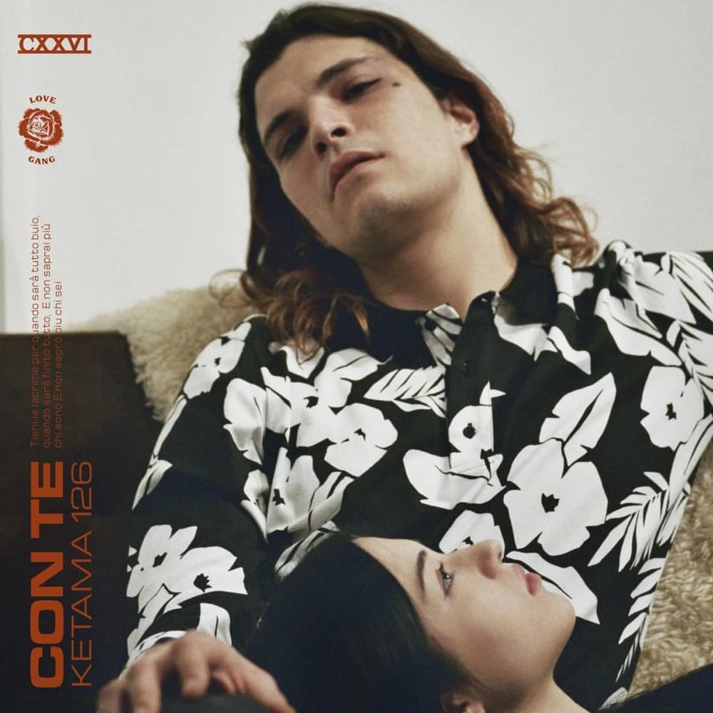 Album cover art for "Con te" by Ketama126