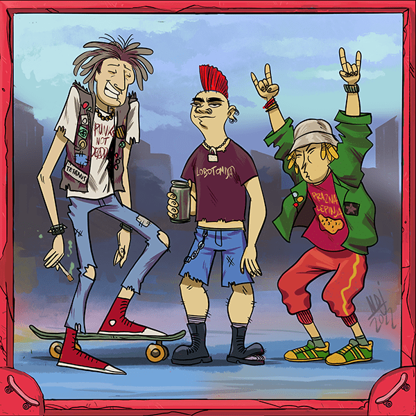 Album cover art for "Gang $hit" by KUKU$ & Super Chronik
