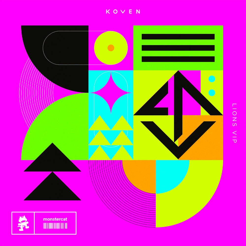 Album cover art for "Lions (VIP)" by Koven