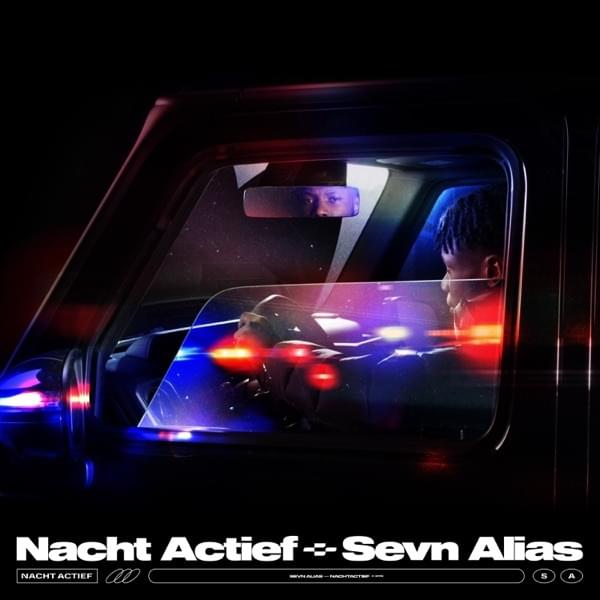 Album cover art for "Nacht Actief" by Sevn Alias