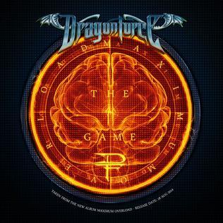 Album cover art for "The Game" by DragonForce & Matthew K. Heafy