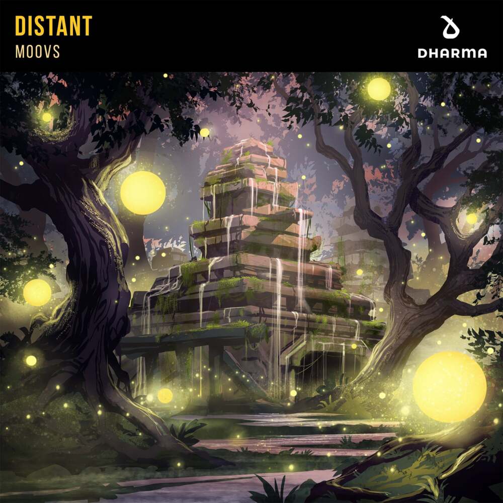 Album cover art for "Distant" by MOOVS