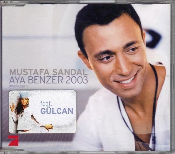 Album cover art for "Moonlight" by Mustafa Sandal & Gülcan Kamps