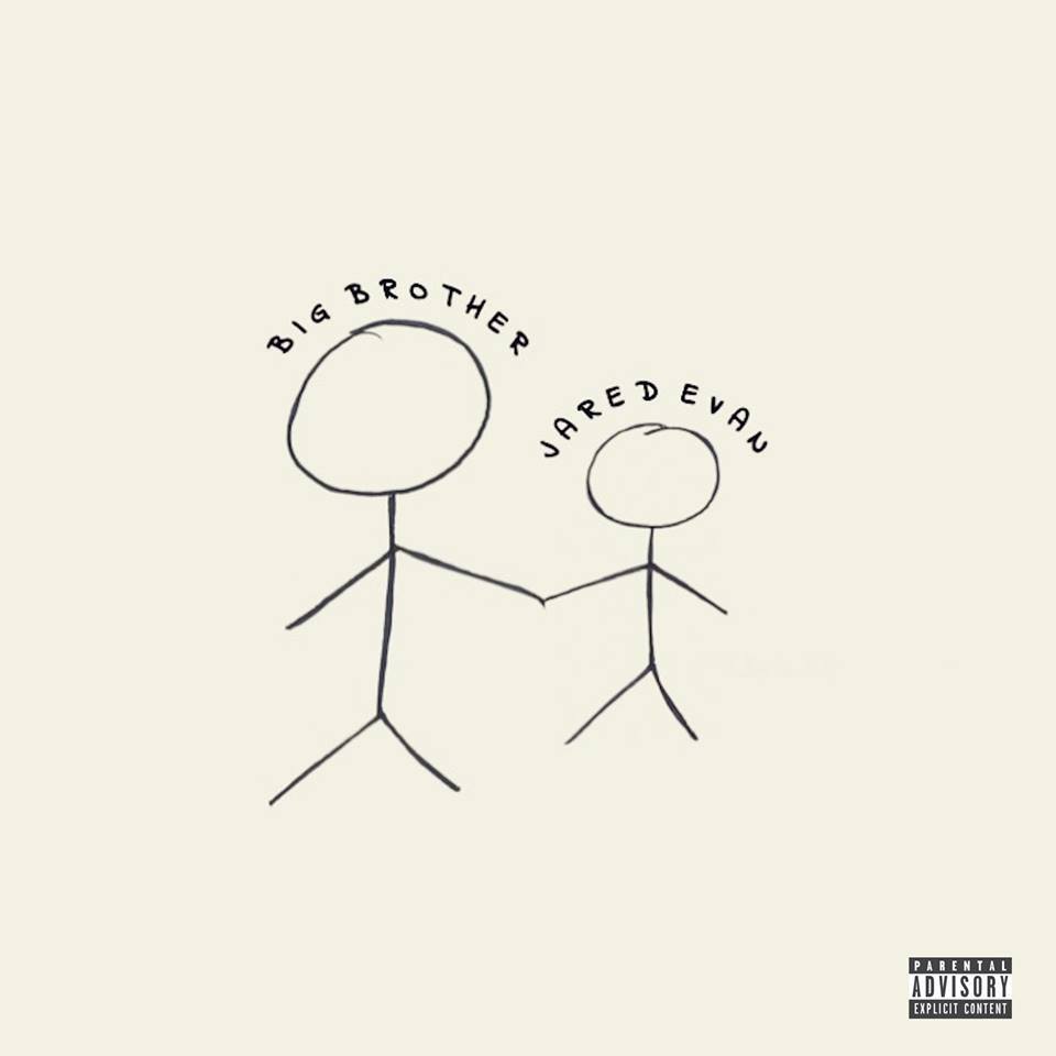 Album cover art for "Big Brother" by Jared Evan