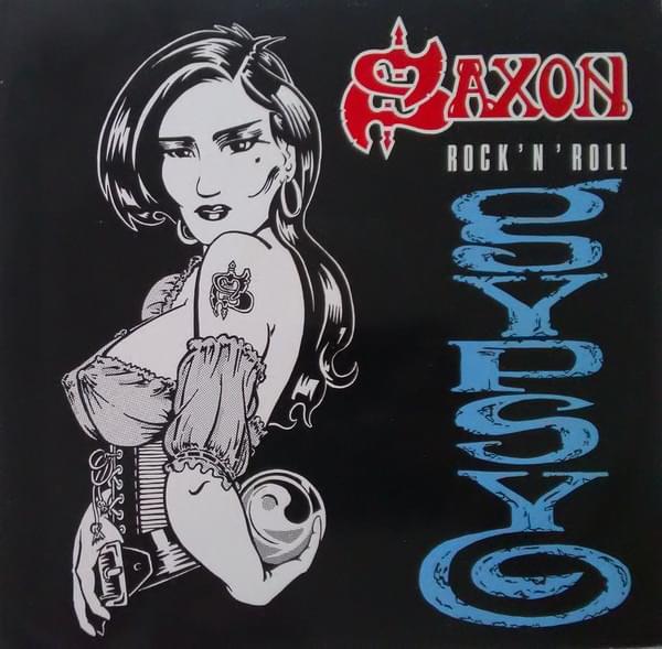 Album cover art for "Rock ‘N’ Roll Gypsy" by Saxon
