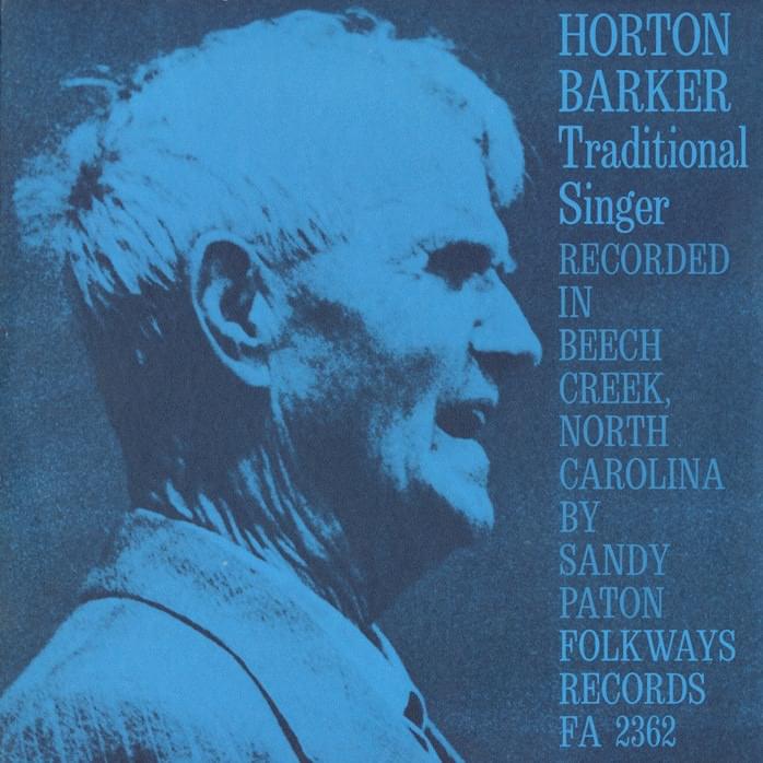 Album cover art for "Amazing Grace" by Horton Barker
