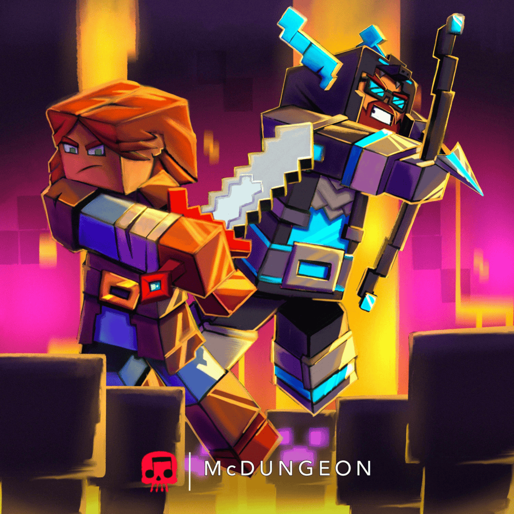 Album cover art for "McDungeon" by JT Music