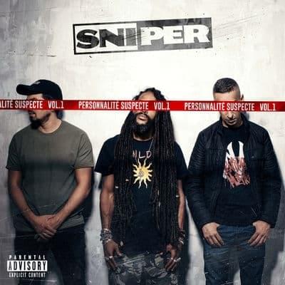 Album cover art for "Le doigt l� o� �a fait mal" by Sniper