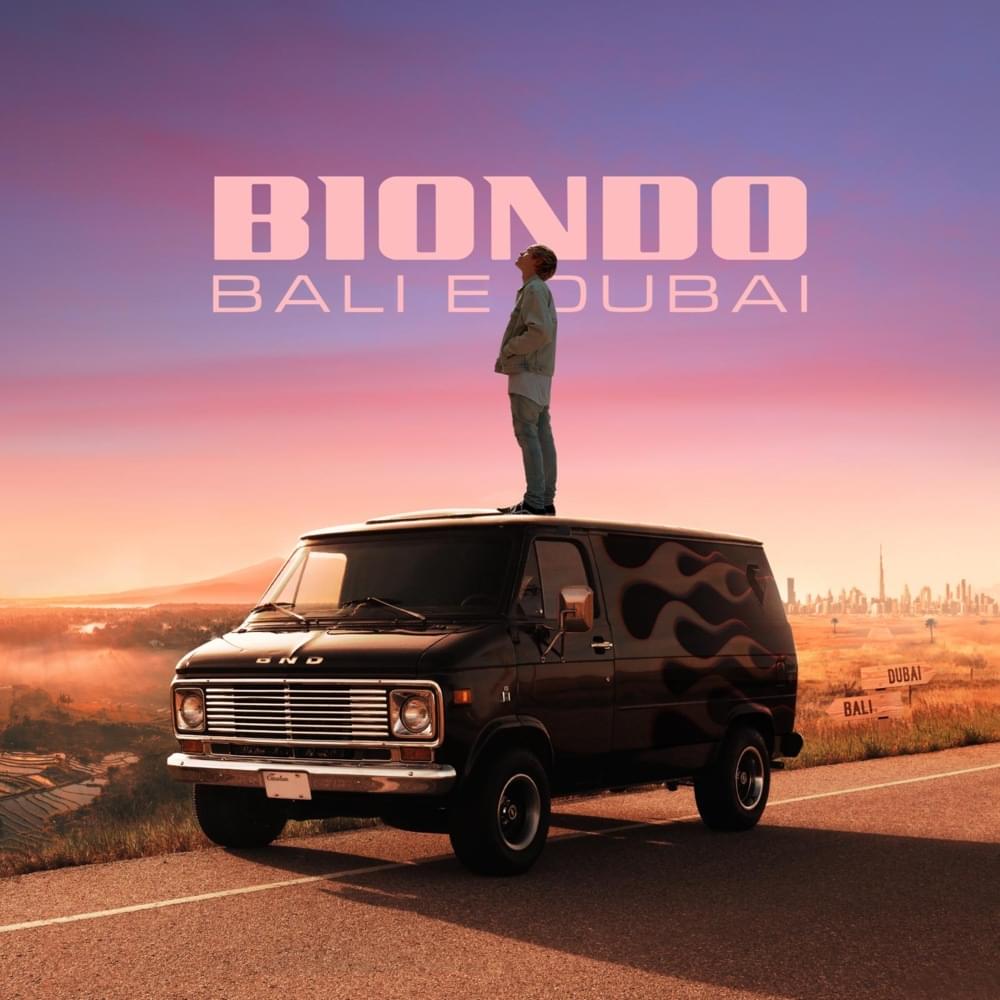 Album cover art for "Bali e Dubai" by Biondo