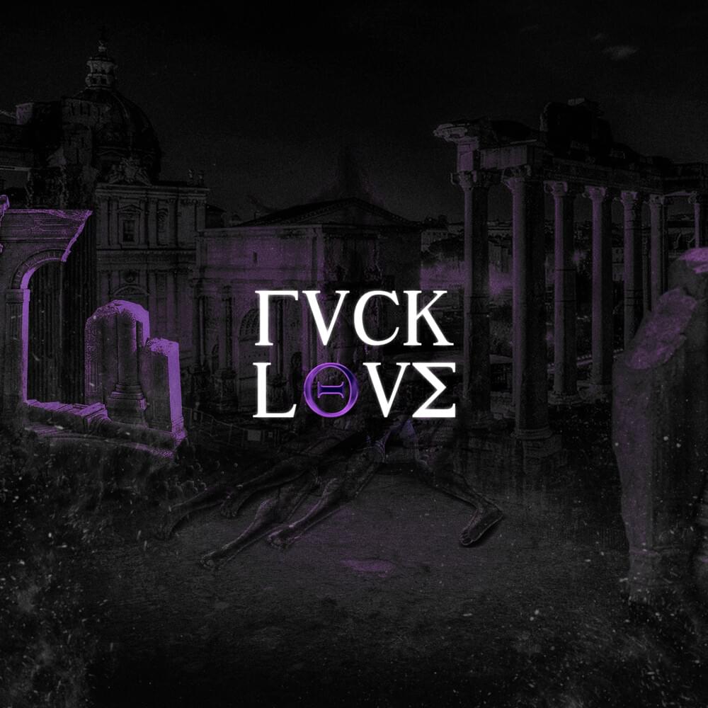 Album cover art for "FUCK LOVE" by Yei Lirycs & Hilario