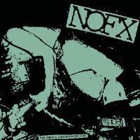 Album cover art for "Dueling Retards" by NOFX