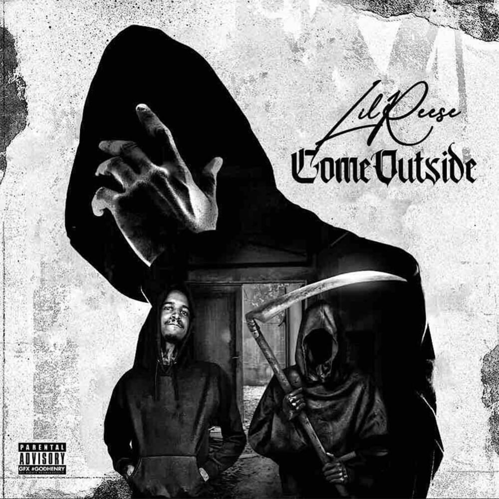 Album cover art for "Come Outside" by Lil Reese