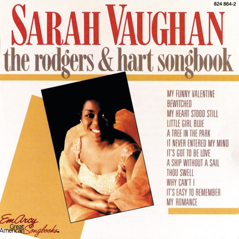 Album cover art for "Little Girl Blue" by Sarah Vaughan