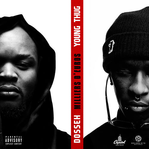 Album cover art for "Milliers d’euros" by Dosseh & Young Thug