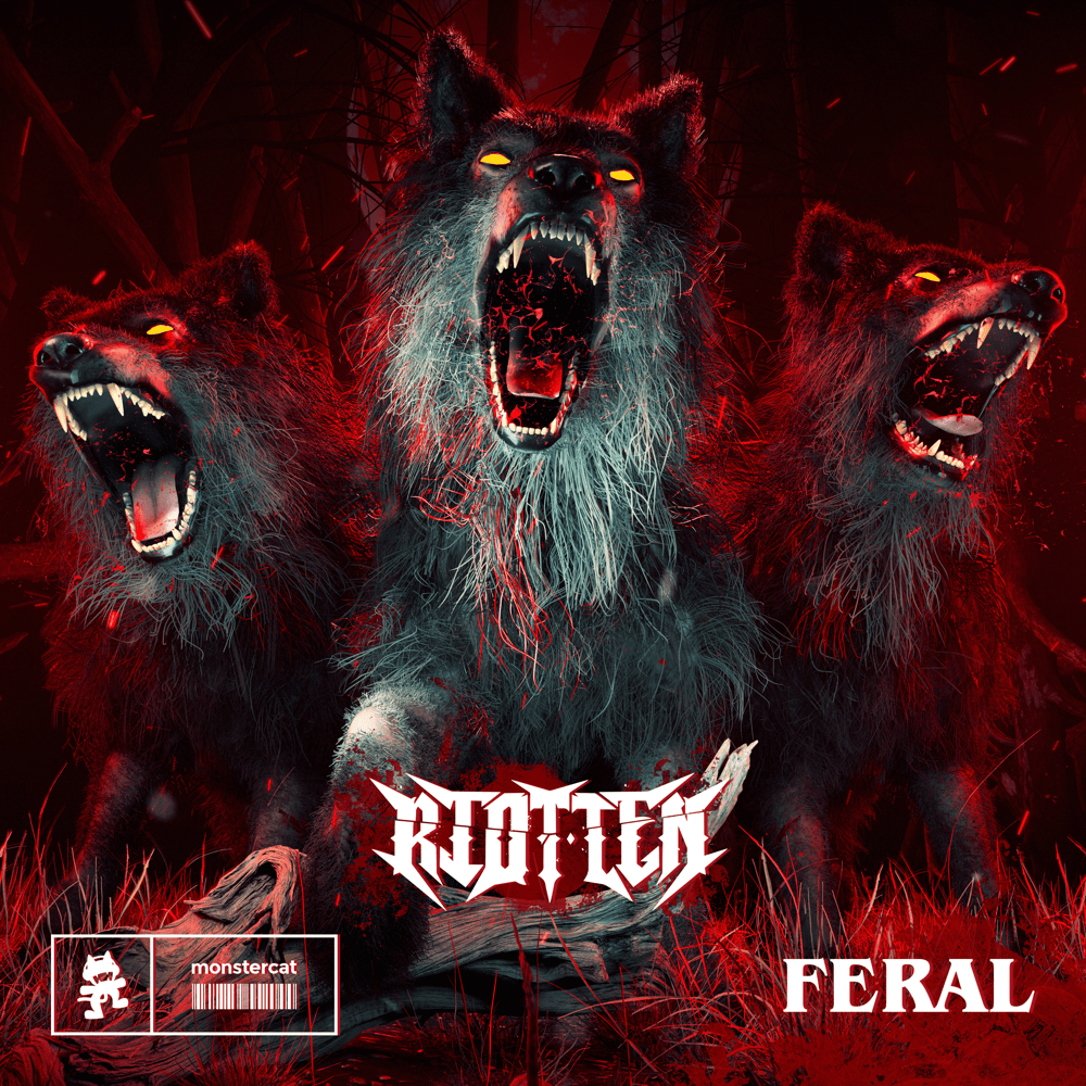 Album cover art for "Feral" by Riot Ten