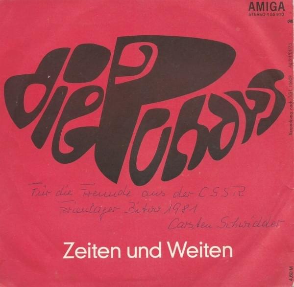 Album cover art for "Zeiten und Weiten" by Puhdys