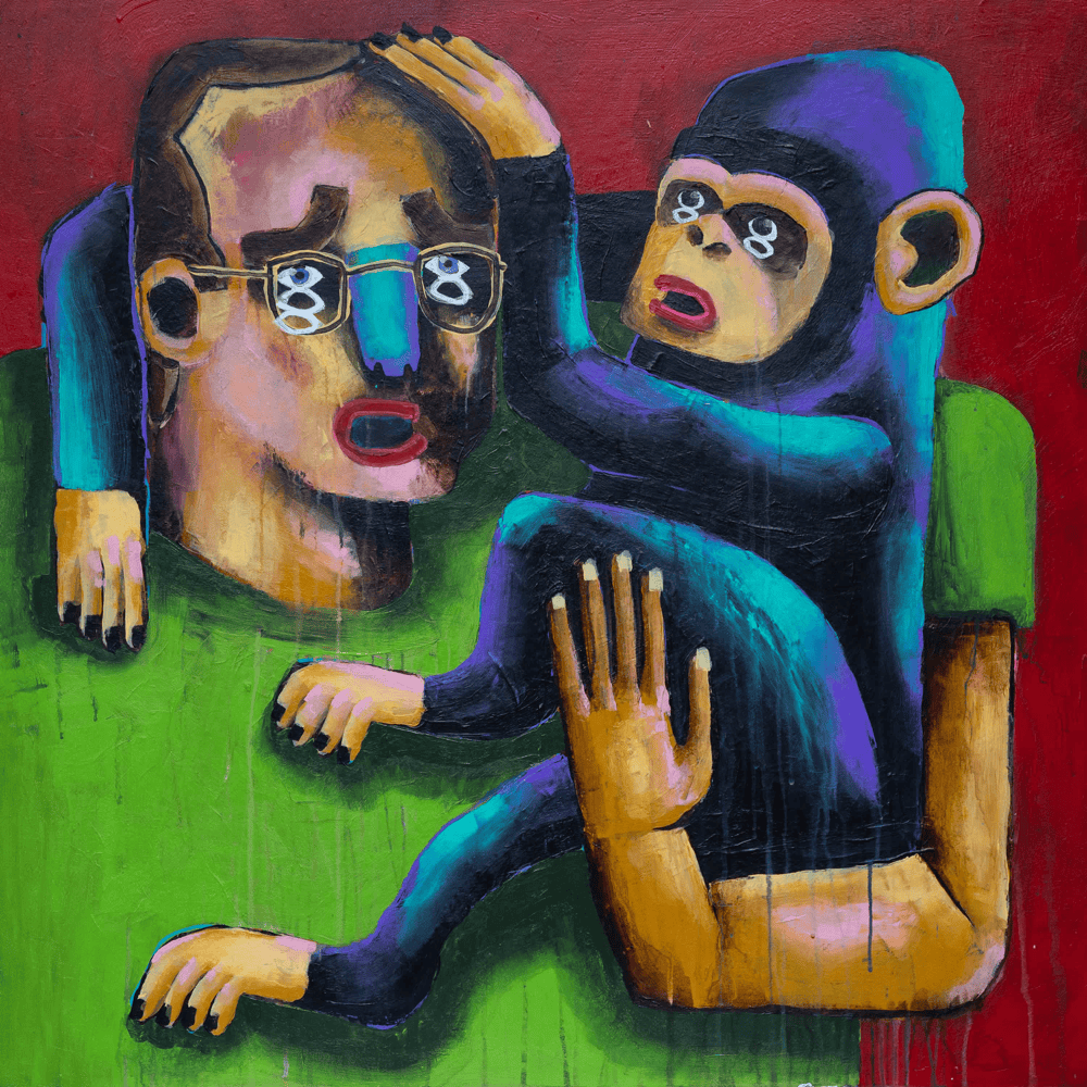 Album cover art for "Schlingensief im Dschungelcamp" by Audio88