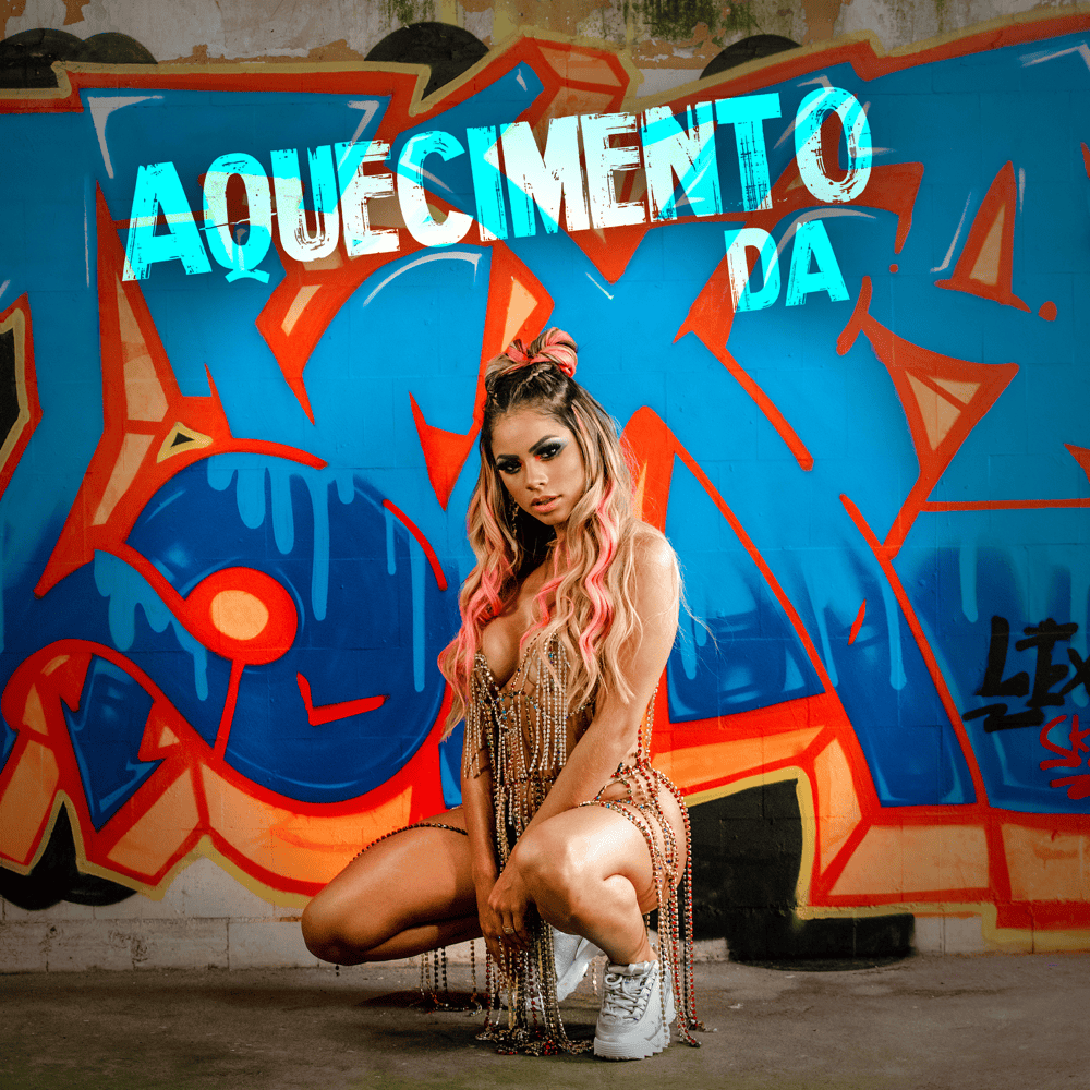 Album cover art for "Aquecimento da Lexa" by Lexa