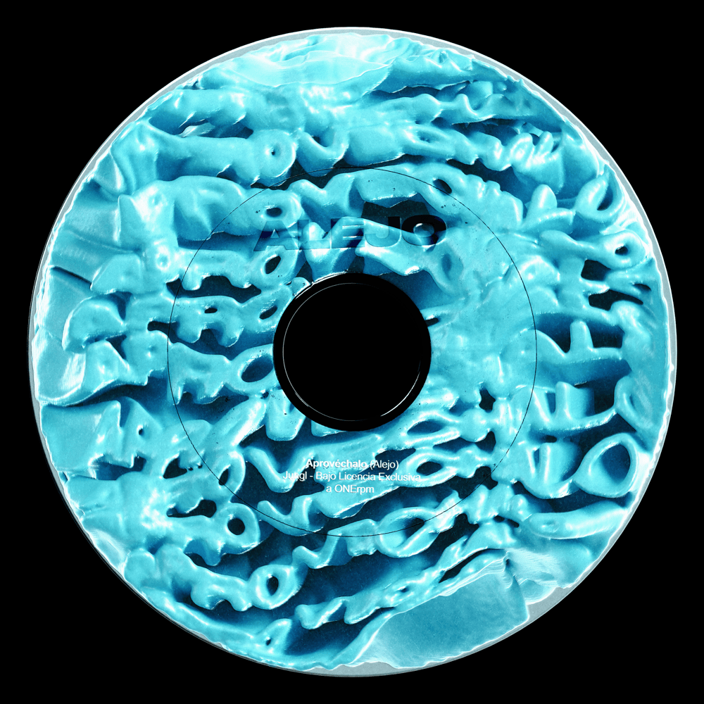 Album cover art for "Aprovéchalo" by Alejo