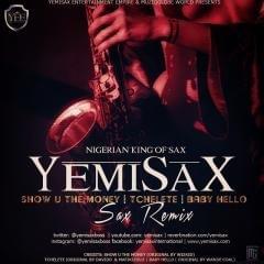 Album cover art for "Baby Hello" by Yemi Sax & Wande Coal