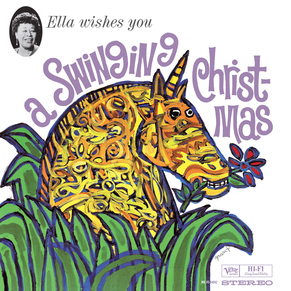 Album cover art for "Jingle Bells" by Louis Armstrong