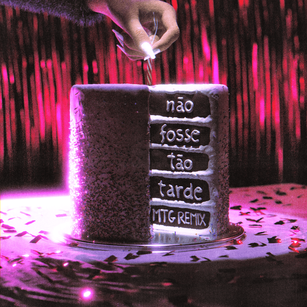 Album cover art for "Não Fosse Tão Tarde (MTG Remix)" by Lou Garcia