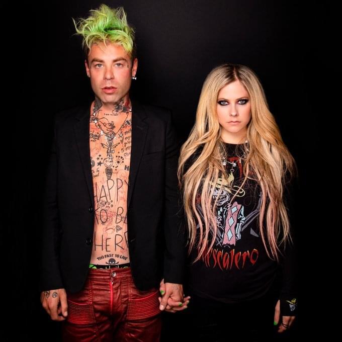 Album cover art for "Flames (Acoustic)" by MOD SUN & Avril Lavigne