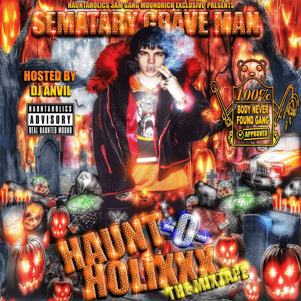 Album cover art for "BLEED ON ME" by Sematary