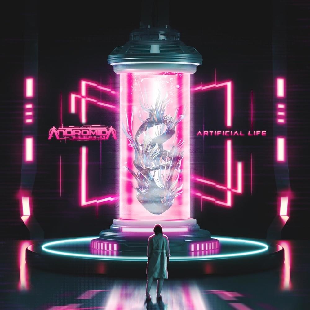 Album cover art for "ARTIFICIAL LIFE" by Andromida