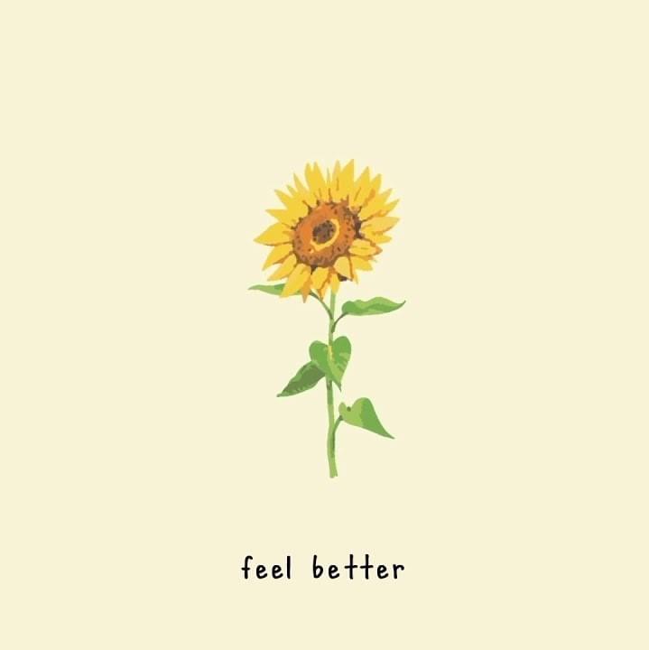 Album cover art for "​feel better" by gnash