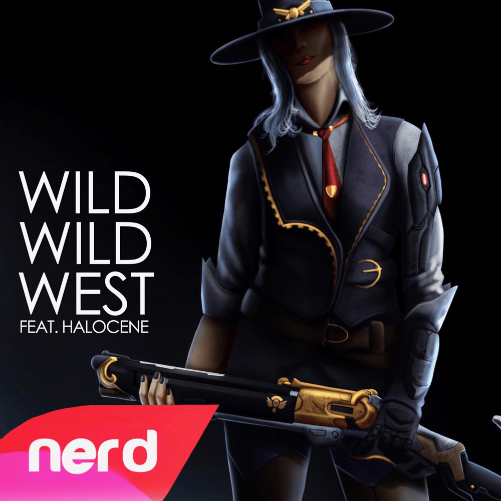 Album cover art for "Wild Wild West" by NerdOut & Halocene