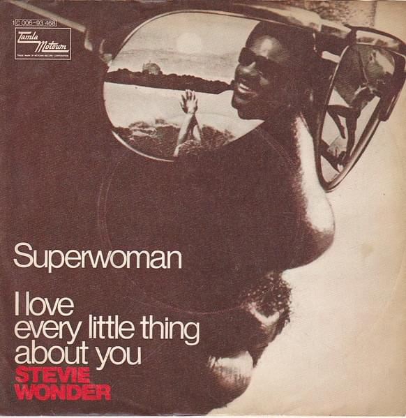 Album cover art for "Superwoman (Where Were You When I Needed You)" by Stevie Wonder