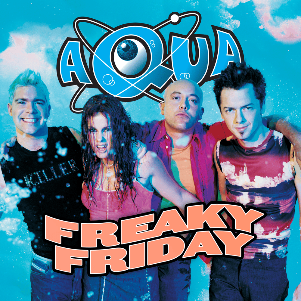 Album cover art for "Freaky Friday" by Aqua