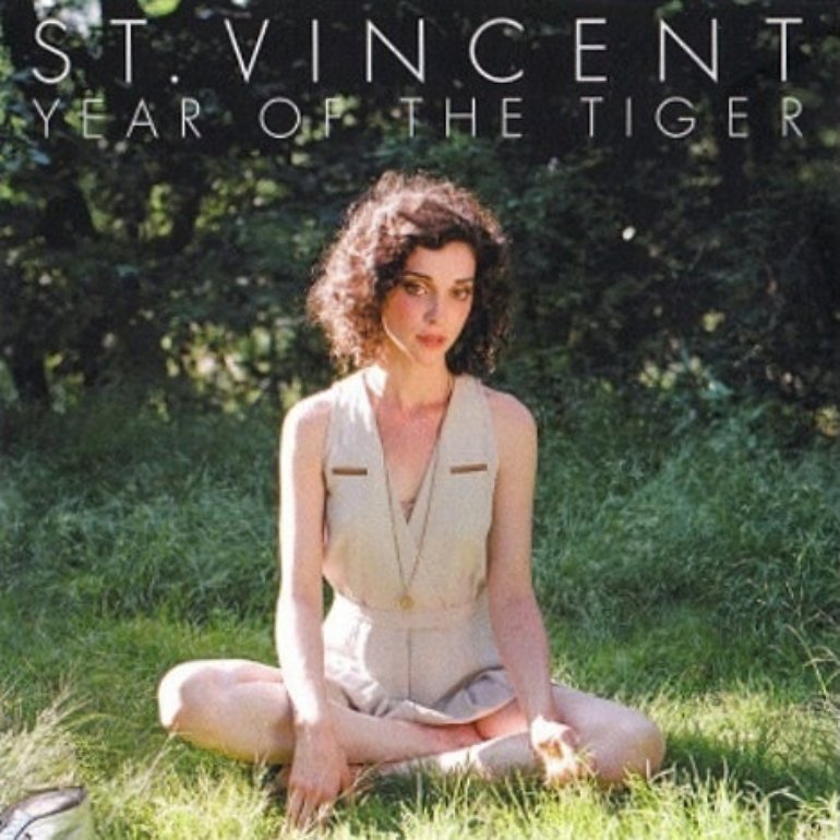 Album cover art for "Year of the Tiger" by St. Vincent