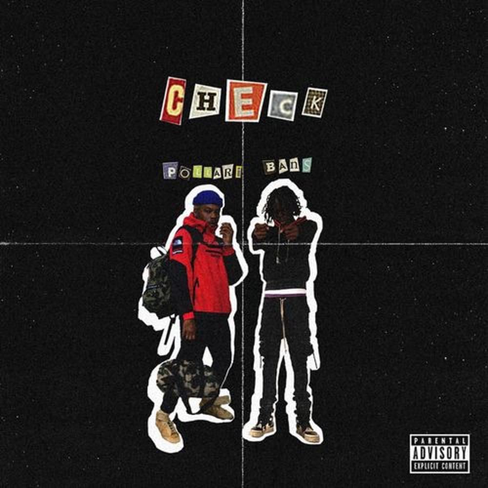 Album cover art for "Checks" by Pollari & Yung Bans