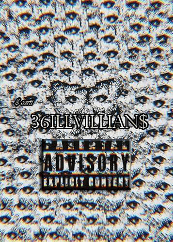 Album cover art for "36 Villainz" by Playboi Carti