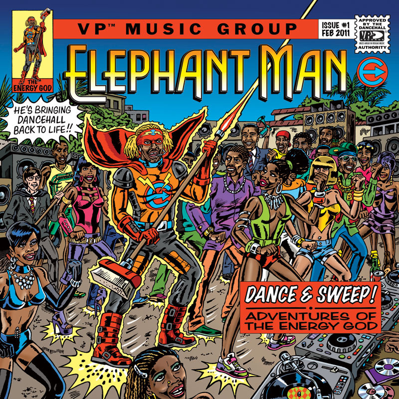 Album cover art for "Let Me Be The Man" by Elephant Man
