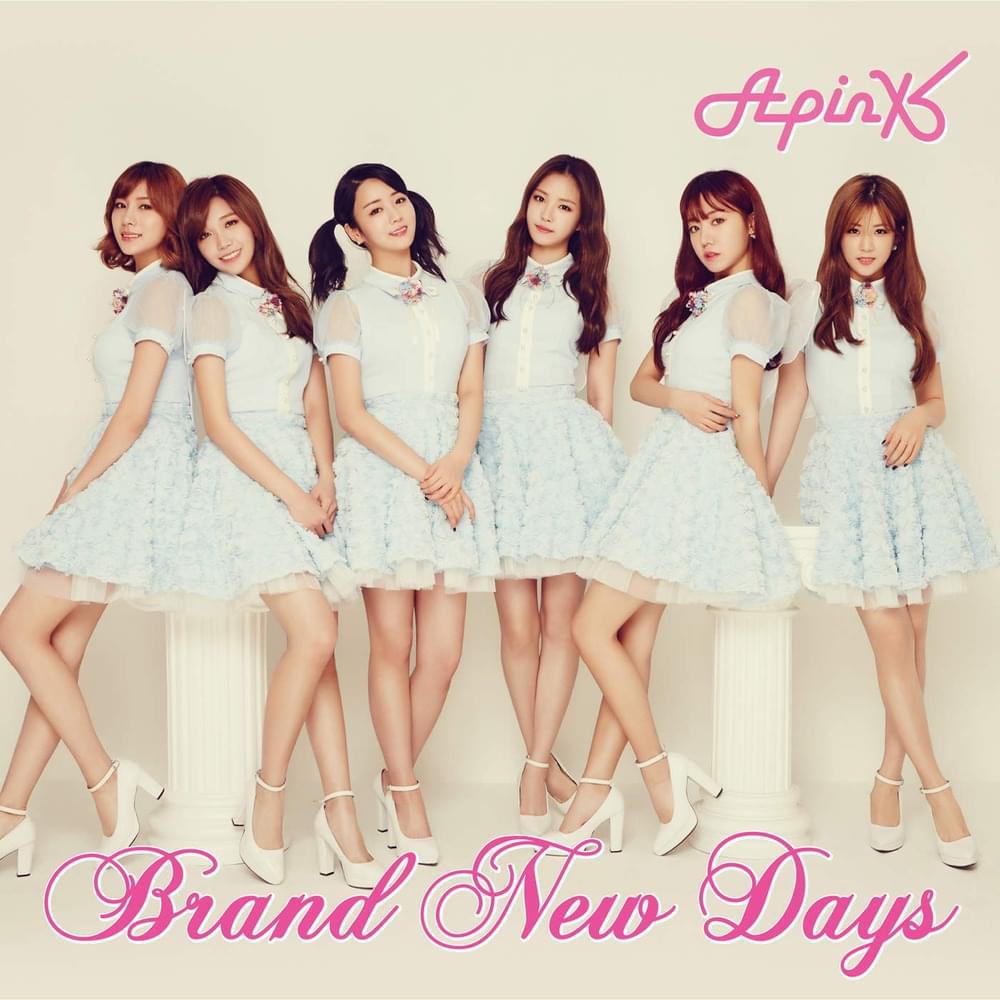Album cover art for "Brand New Days" by Apink (에이핑크)