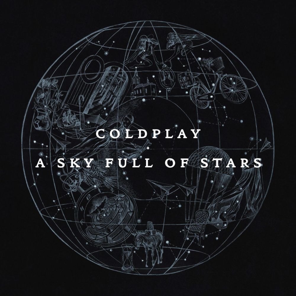 Album cover art for "Ghost Story" by Coldplay