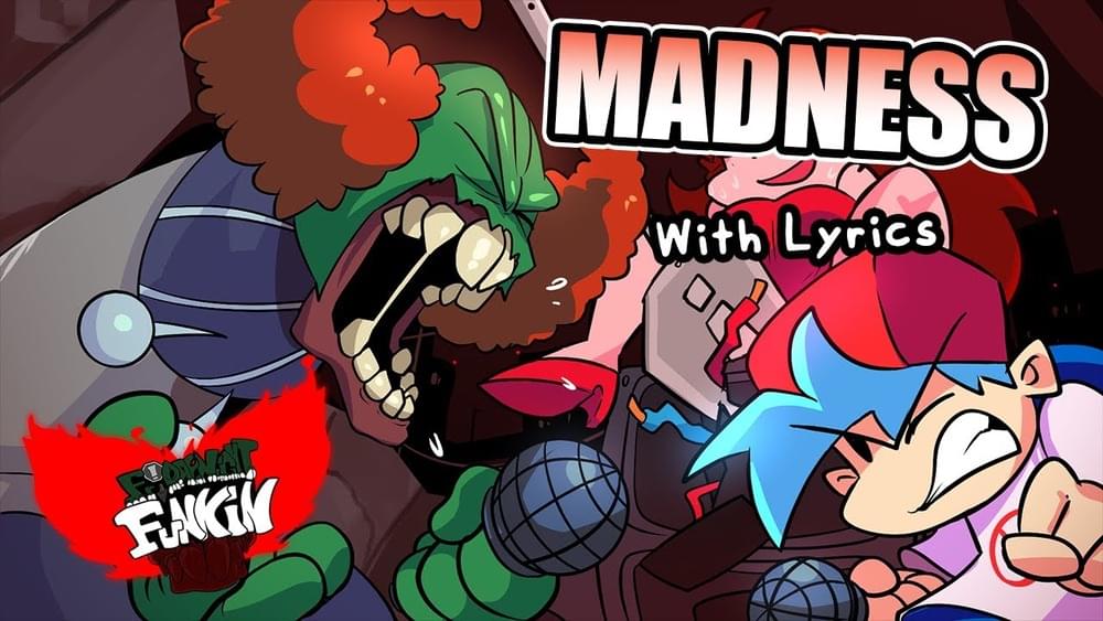 Album cover art for "Madness WITH LYRICS" by Juno Songs & William Harmar