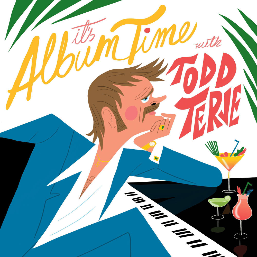 Album cover art for "Delorean Dynamite" by Todd Terje
