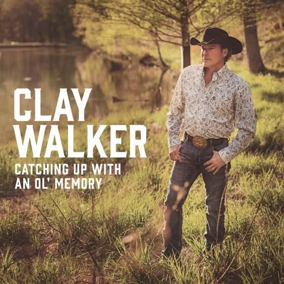 Album cover art for "Catching Up With An Ol’ Memory" by Clay Walker