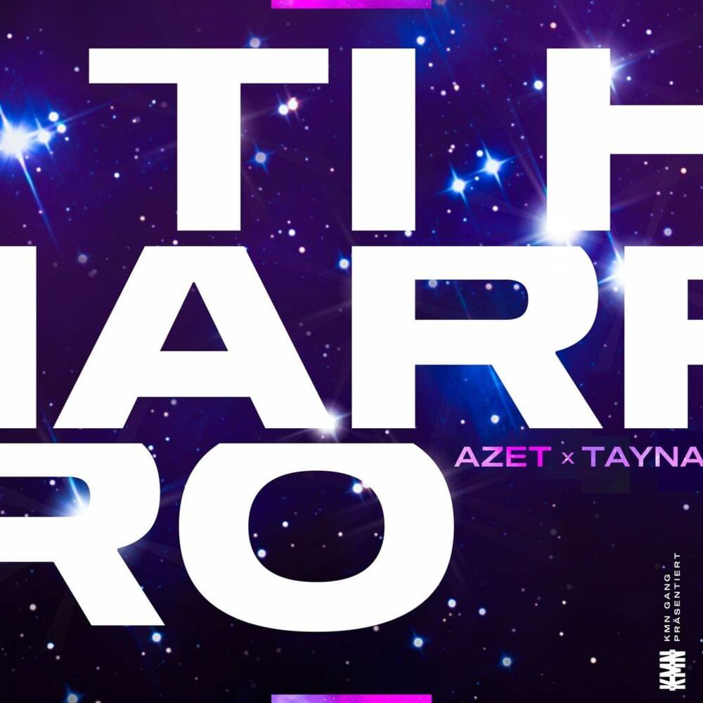 Album cover art for "Ti Harro" by Azet
