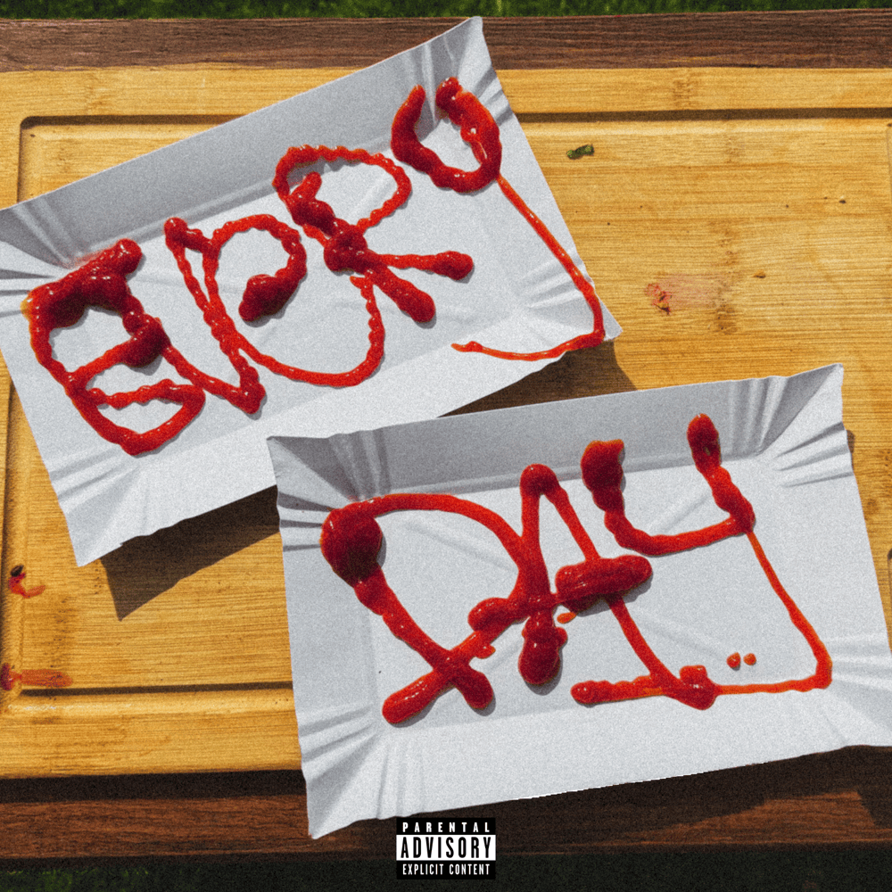 Album cover art for "EVERYDAY" by młody dymas