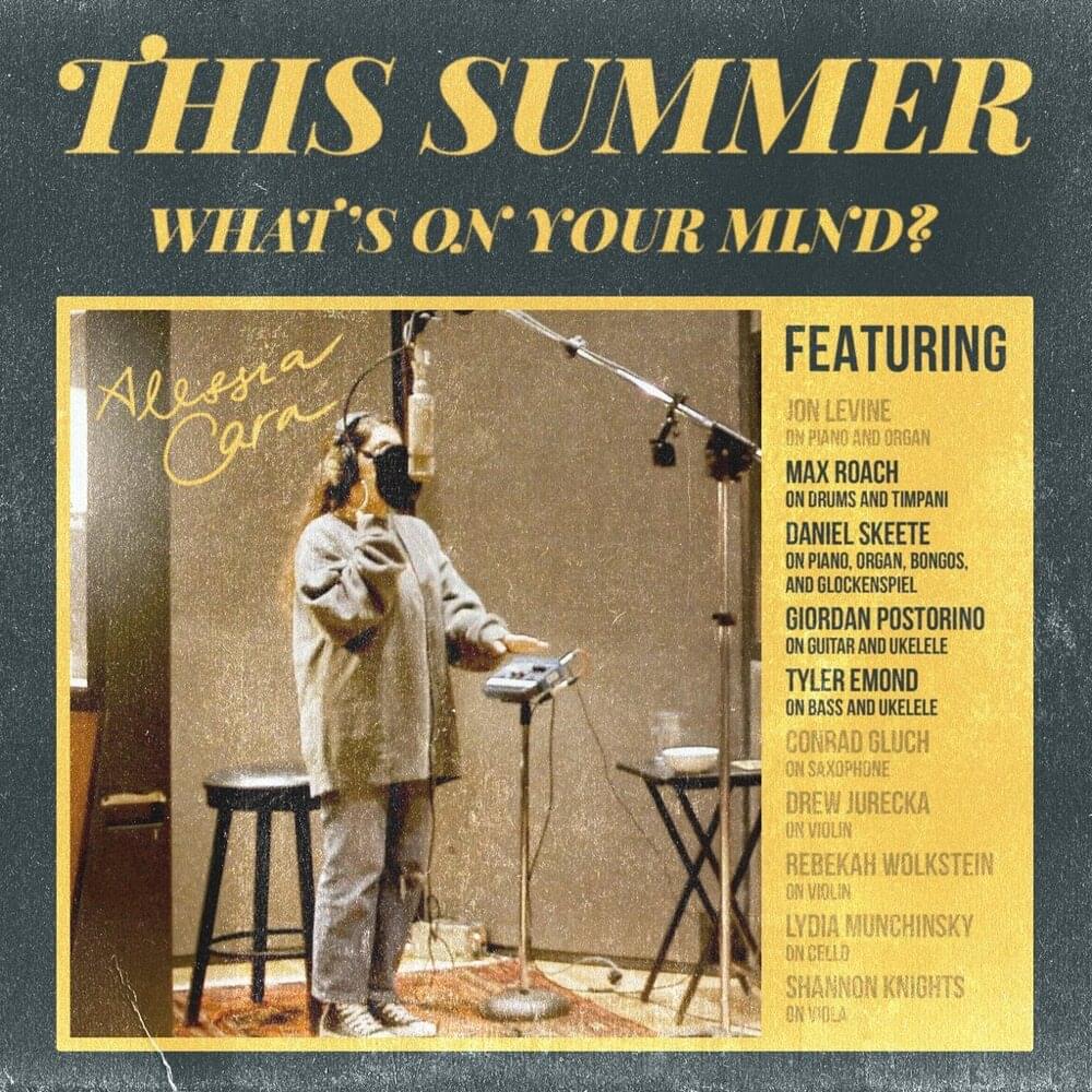 Album cover art for "What’s on Your Mind? (Live Off the Floor)" by Alessia Cara