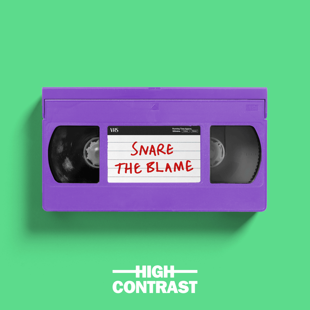 Album cover art for "Snare The Blame" by High Contrast