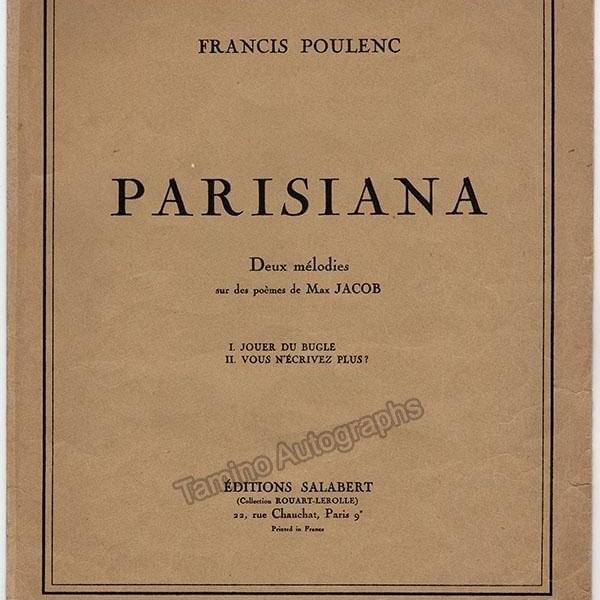 Jouer du bugle by Francis Poulenc