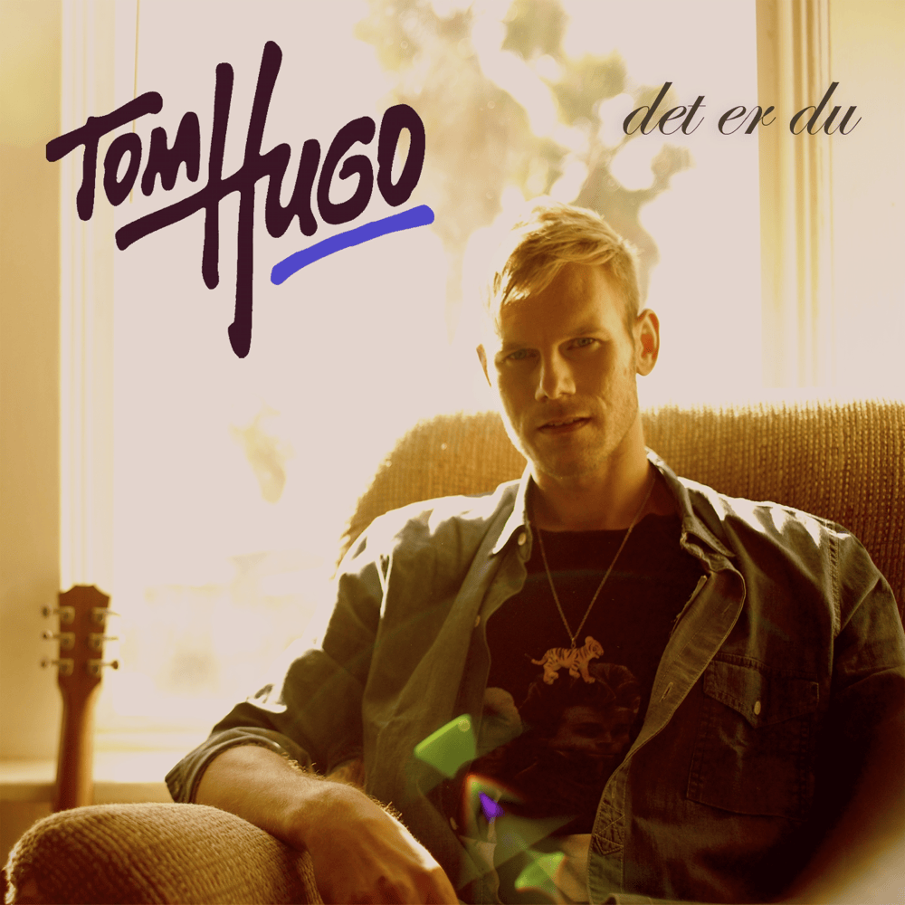 Album cover art for "Det er du" by Tom Hugo